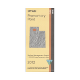 Promontory Point, Utah - 30x60 Minute BLM Surface Management Map